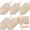 Rtteri 200 Pcs Soap Exfoliating Bag, Natural Sisal Soap Pouch,