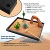 Island Falls Home Desert Zen Garden Kit. Premium Home Cactus