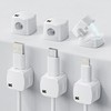 SC+ 6 Pack Magnetic Cable Clips • Cord Holder Under
