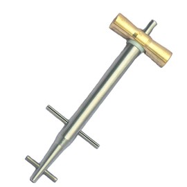 Clamptite CLT01L 5 1/4 inch Stainless Steel Tool w/ Aluminum Bronze T-Bar Nut Lanyard Extension