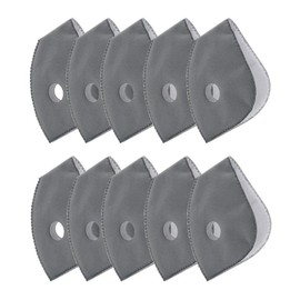 10 Pack of 10 Replacement Mask with Valve PM2.5 Compatible for Sports, Running, Training Masks