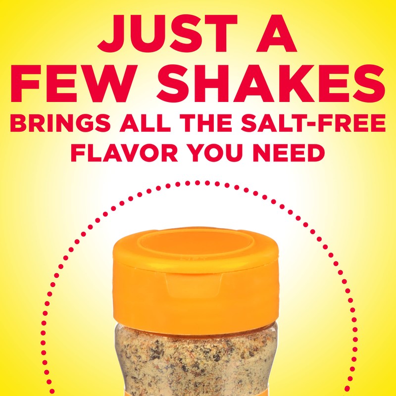 Dash Salt-Free Seasoning Blend, Lemon Pepper, 2.5 Ounce (Pack of