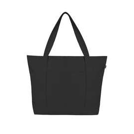 Ecoright Canvas Tote Bag for Women with Zip & Pocket, Large Tote Bags for Women, Tote Bags for Men, Shopping, Beach Tote Bag