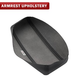 KBH Center Console Armrest Cover Upholstery for 1996 1997 1998 1999 2000 2001 2002 Toyota 4Runner, Vinyl Leather Replacement Covering, Anti-Scratch, Black