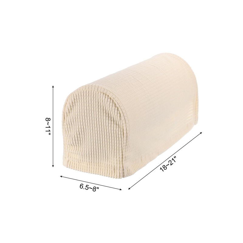 uxcell Stretch Armrest Covers Armchair Anti-Slip for Chairs Sofas Couch