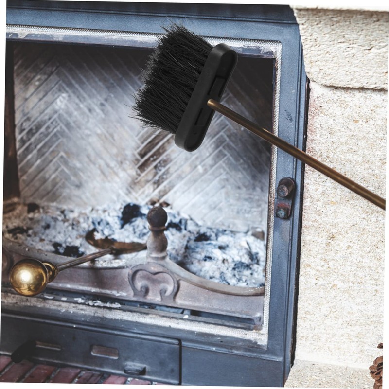 Cabilock Fireplace Cleaning Brush Replacement Head Bench Duster Replacement Head