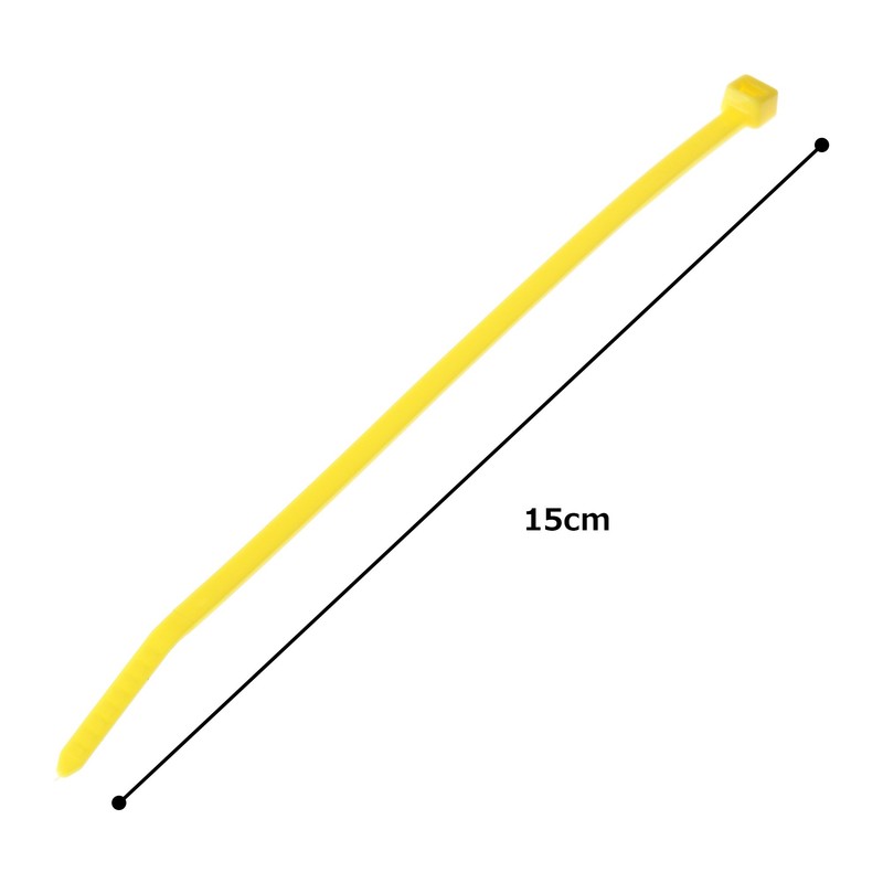 パンドウイット ナイロン結束バンド 黄 幅2.5mm 長さ142mm 1000本入りPLT1.5M-M4Y