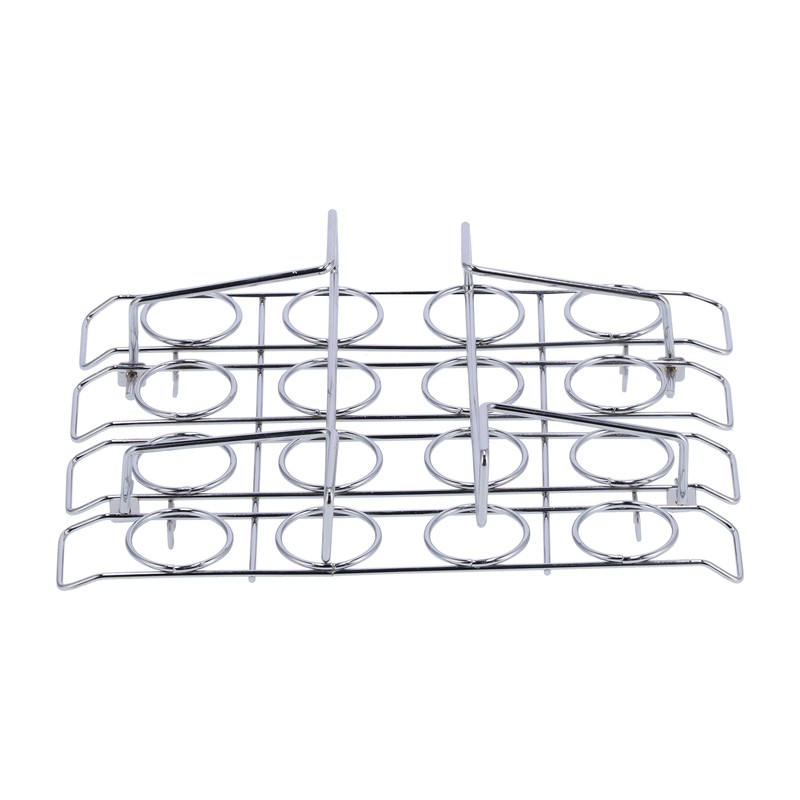 16-Hole Folding Baking Rack Ice Cream Rack Stand Cone Cupcake