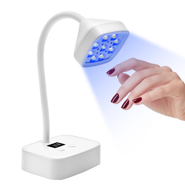 CGBE Lampara UV Para Uñas: Lámpara Para Uñas Con Sensor