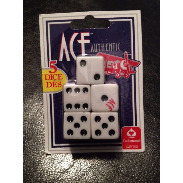 Dice (5 pack) - Jokes, Gags and Pranks - Five