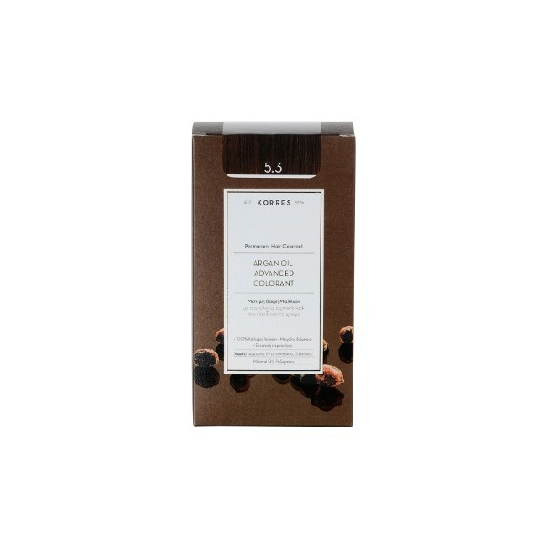 Korres Argan Oil Advanced Colorant Νο 53 Light Honey Brown