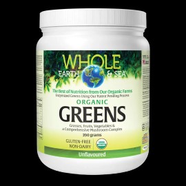 Whole Earth & Sea Organic Fermented Greens Unflavoured 390g
