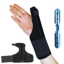 ［KingHappy］ 指サポーター プレート入り テーピング 指 サポーター [ 全指適用 フィンガーラップ 指の保護にお使い下さい！] 指用サポーター プレート脱着可能