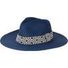 styleBREAKER 04025046 Women's Panama Sun Hat Plain with Fabric Hat