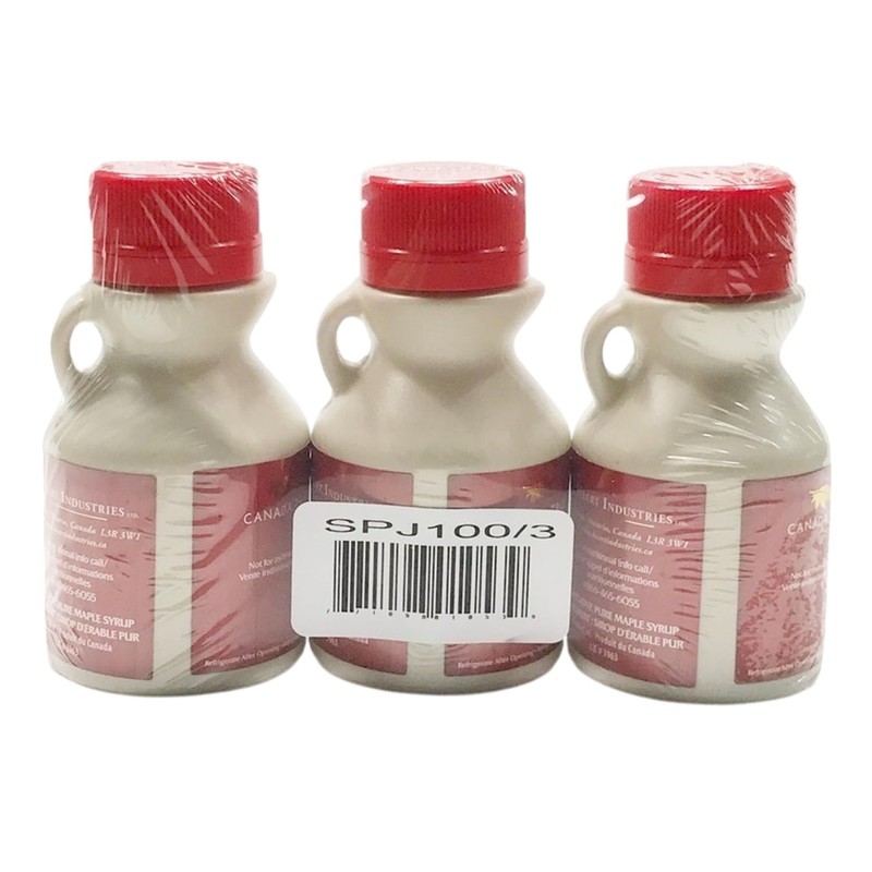 CANADA TRUE Pure Maple Syrup(Amber) (3x100ml)