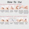 24pcs Gradient Pink Nails - Medium Length False Nails with