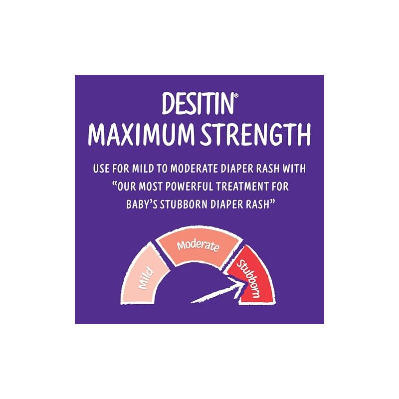 Desitin Diaper Rash Paste Maximum Strength, 16-Ounce Jar