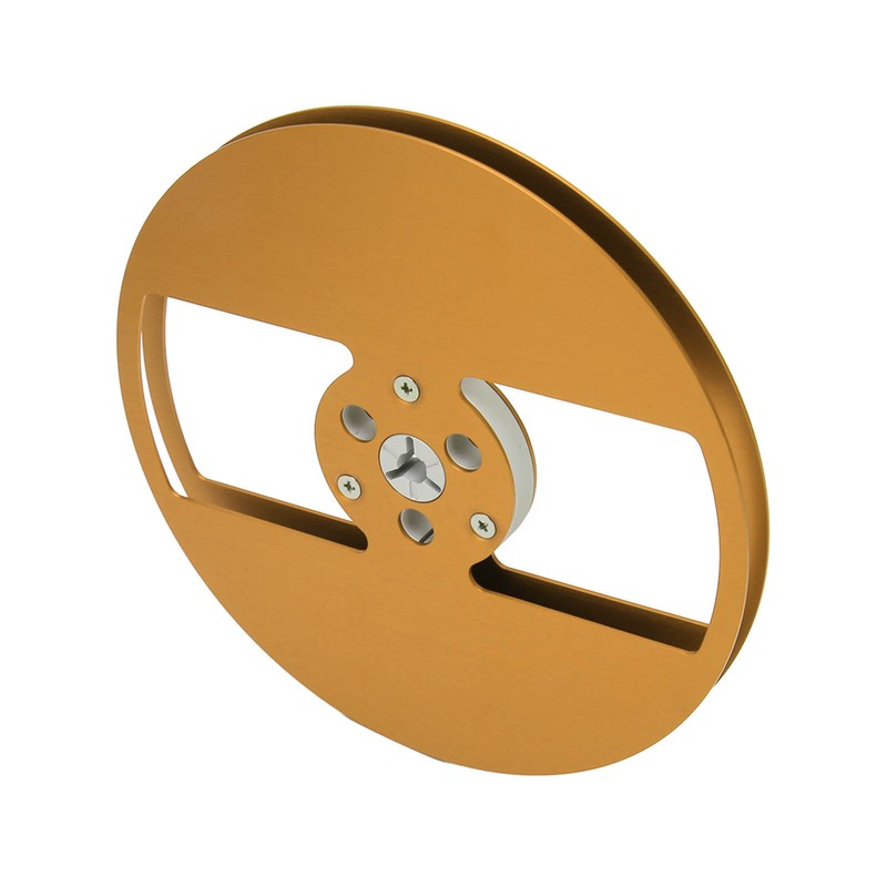 1/4 7 Inch Empty Tape Reel Aluminum Alloy 2 Holes