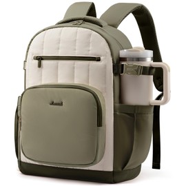 LOVEVOOK Women's Backpack, 15.6 Inch Laptop School Backpack Girls with Laptop Compartment, Waterproof Daypacks, Travel Backpack, Work Bag, Elegant School Bag, Teacher Bag for University, Office