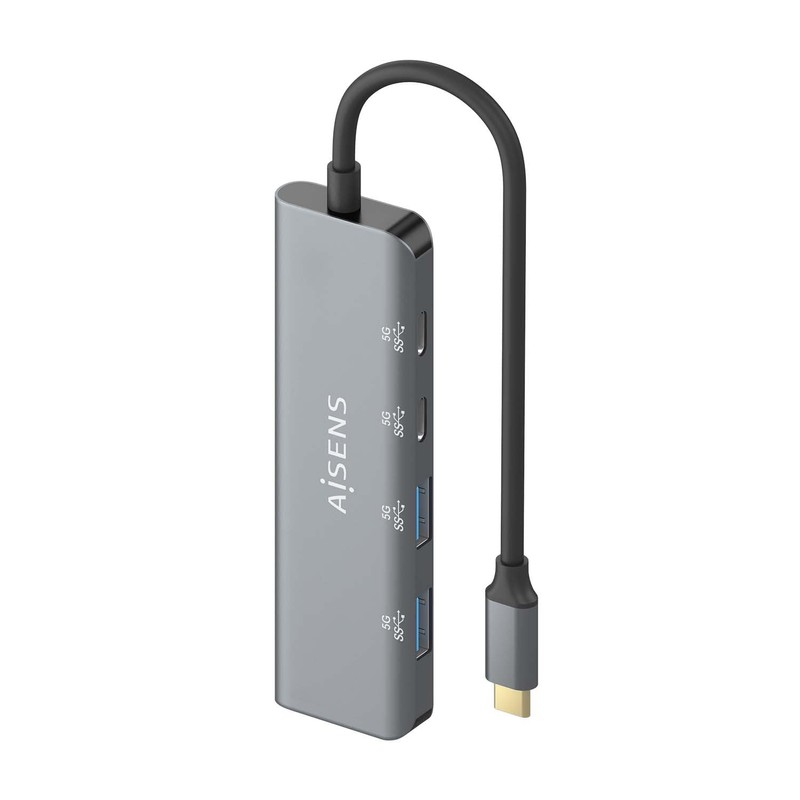 Aisens USB Hub A109-0763 Grey