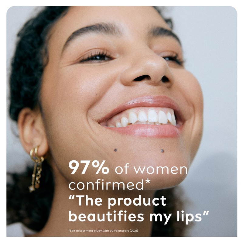 NIVEA Pearly Shine Lip Balm (4.8g), Lip Balm with Shea