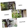 Levemolo Antique Cast Iron Bell Manual Door Chime Decorative Flower