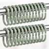 Amazer Shower Curtain Hooks Rings, 24 Pcs Shower Curtain Rings,