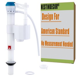 Toilet Fill Valve Replacement Kit For American Standard– Perfect Design For American Standard Toilet Parts, Adjustable repair kit inside tank Height,Easy DIY Installation