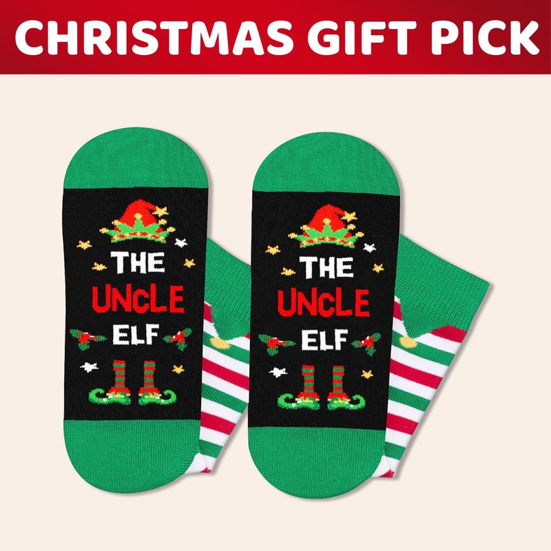 HAPPYPOP Christmas Gifts Stocking Socks - Secret Santa Socks Xmas