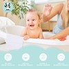 HIPHOP PANDA 10 Pack 6-Layers Muslin Burp Cloths Large -