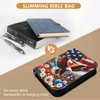 Bible Case for Men - Eagle Cross Leather Bible Carrying