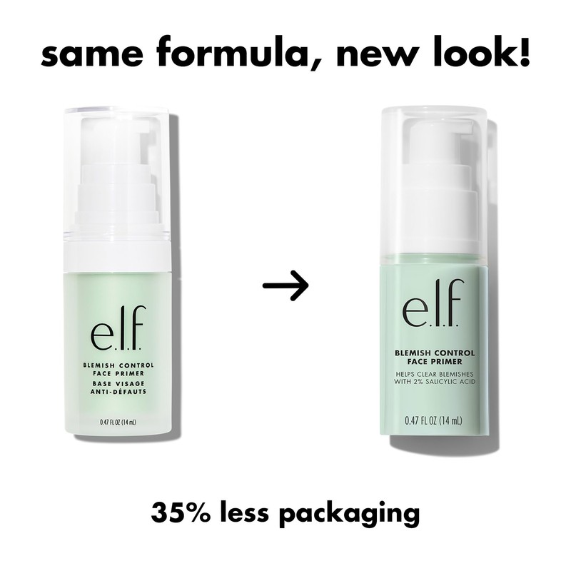 e.l.f. Blemish Control Face Primer, Soothing & Hydrating Makeup Primer