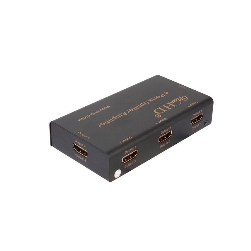 ViewHD 4 Port HDMI 1x4 3D Powered Splitter Ver 1.3