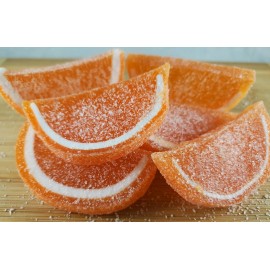 Chesebro's Handmade Confections Gourmet Orange Fruit Slices, 4.0 Ounces