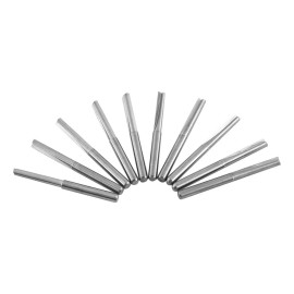 Set 10 Piezas Brocas Fresas Para Fresadora Cnc 1/8 3.175mm