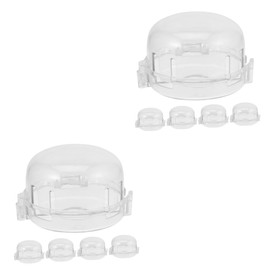 Alasum 10 Pcs Oven Knob Cover Childproof Door Protector Door Knob Safety Cover Child Safety Guards Stove Knob Covers Burner Child Proof Door Knob Covers Gas Door Lock Baby
