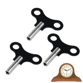 3 mini clock for winding, music boxes, vintage watch, watch winder, watch windings for grandfather clock, regulator clock, standing clock windings, robust