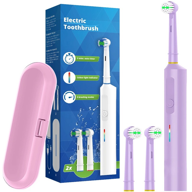 Rotating Electric Toothbrush for Daily Oral Care – USB Rechargeable