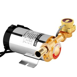 INREPRO 100W 110V Water Pressure Booster Pump 15 PSI Household Automatic Home Booster Pump with Water Flow Switch for Home Kitchen Bathroom Irrigation
