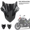 Motorcycle Windshield Windscreen,Front Wind Shield Screen Deflector Parts For Kawasaki