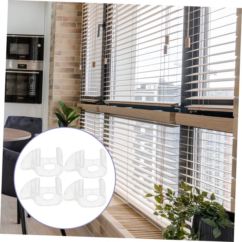 STOBAZA Blinds Accessories 4 Pack Roller Shutter Handle Pulls for