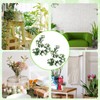 Flower Garland Decoration, 2 Pack White Artificial Flowers Garlands, 220cm