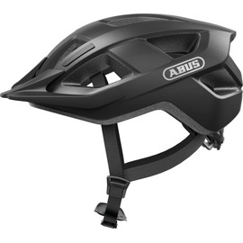 ABUS Aduro 3.0 LED Bike Helmet - sporty city Helmet in a stylish design for everyday and sporty Tours - with Rear Light - for Men and Women - Size L, Grey