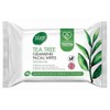 150 Tea Tree Cleansing Facial Wipes Daily Use Face Make