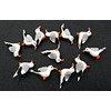 1shopforyou Lot of 12 pcs Small Seagull Décor Birds Figurines