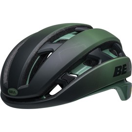 BELL XR Spherical Adult Road Bike Helmet - Matte/Gloss Greens, Large (58-62 cm)