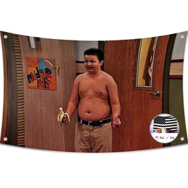 Probsin Funny Flag 3x5 Feet Banner,Funny Poster UV Resistance Fading & Durable Man Cave Wall Flag with Brass Grommets for College Dorm Room Decor,Outdoor,Parties,Gift