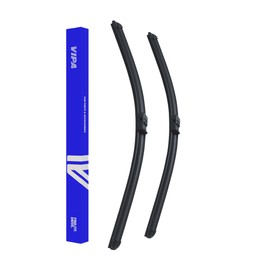 Premium Vipa Wiper Blade Kit | Fits: RENAULT MODUS/GRAND MODUS Hatchback (Sep 2004 to May 2005) | All-Weather Performance | Durable, Streak-Free Windshield Wipers | Easy Installation