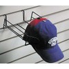 Retail Resource EBL/CAPGWCAPB Wire Hat Display for Slat wall, Black