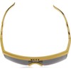 NEFF Men's Brodie Wrap Around Sport UV400 Sunglasses Rectangular Gold
